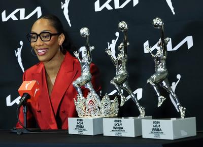 Las Vegas Aces icon A’ja Wilson wins fifth WNBA MVP