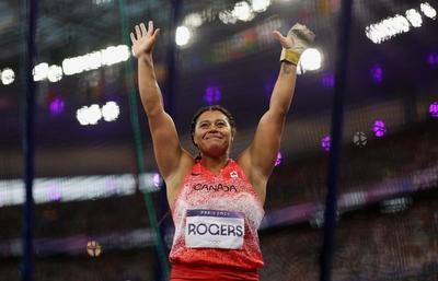 Camryn Rogers Wins Her First Gold Medal in Women's Hammer Throw