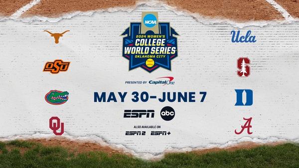 Who are the eight teams competing at this year's Women's College World Series?