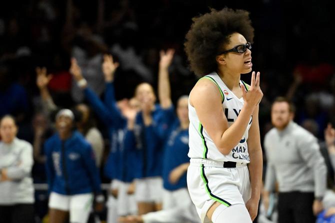 Olivia Miles celebrates