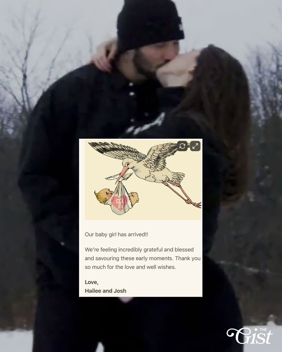 Buffalo Bills quarterback Josh Allen and actress Hailee Steinfeld shared that they’ve welcomed their first child. 🍼🩷