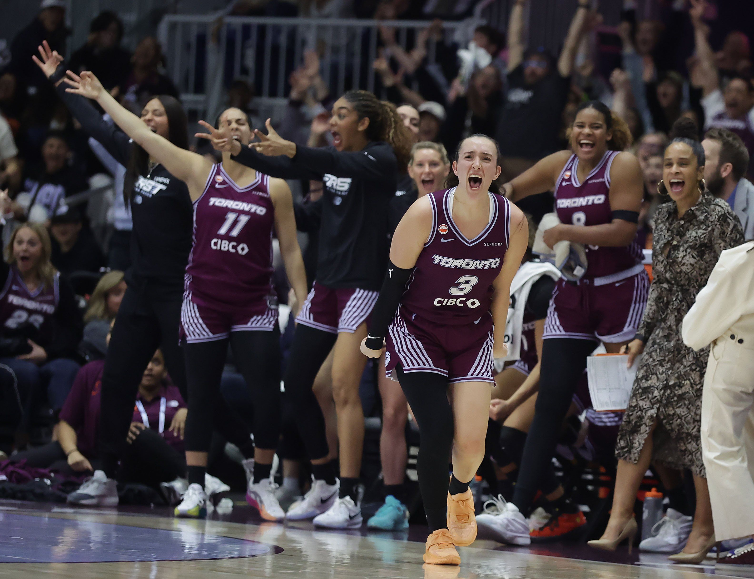 Toronto Tempo celebrate