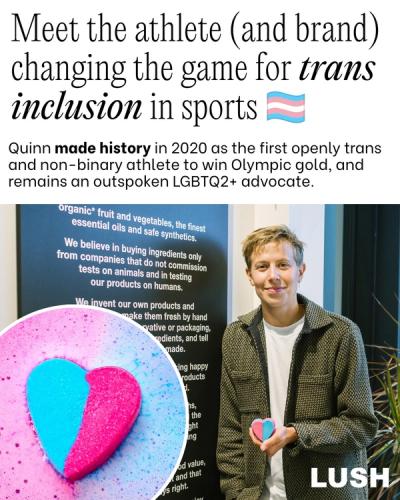 Why does representation in sports matter? 🏳️⚧️