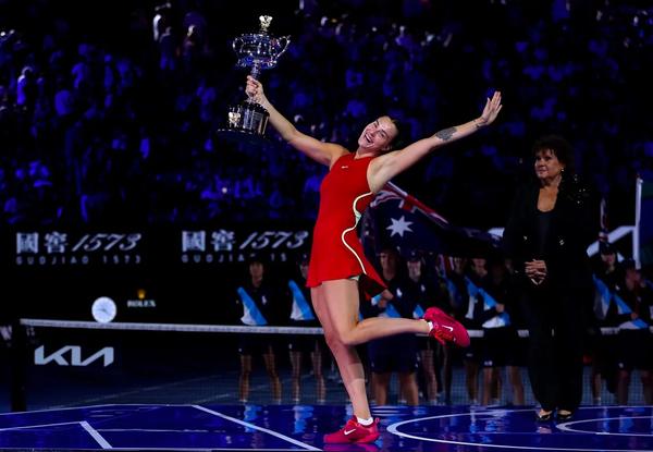Aryna Sabalenka and Jannik Sinner win at the Australian Open
