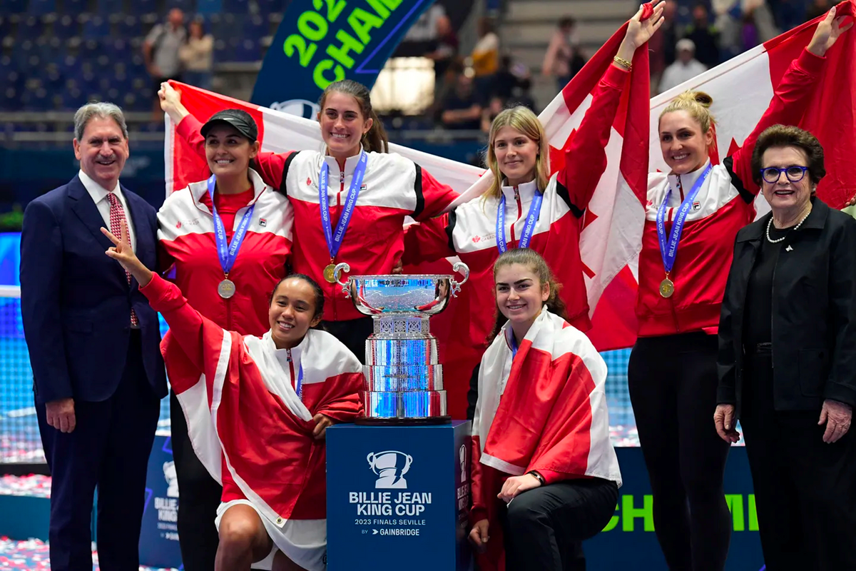 Canada claims first-ever Billie Jean King Cup title