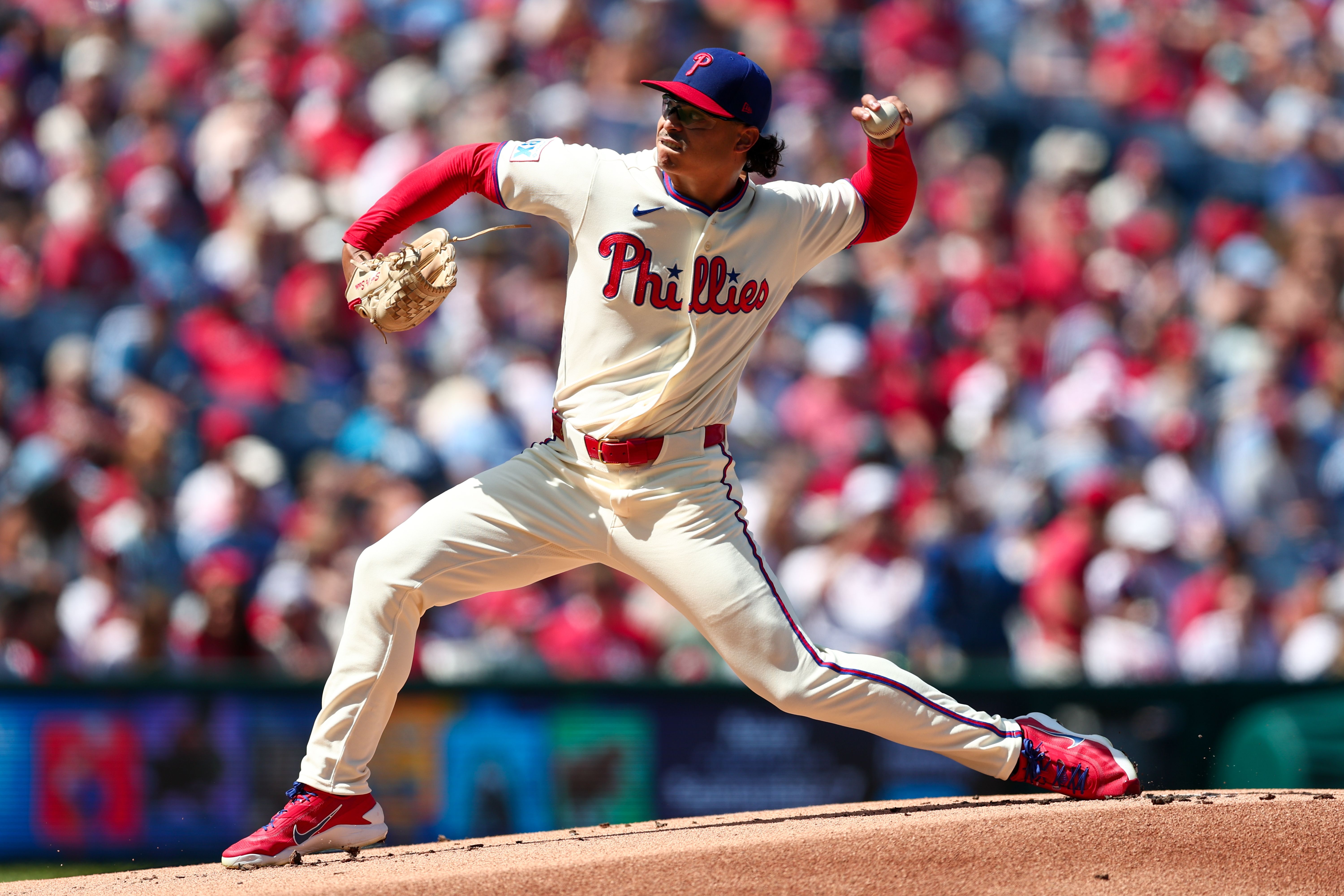 Jesus Luzardo pitches