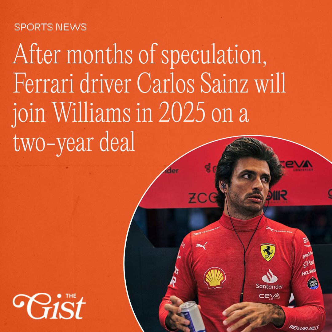 We interrupt our Olympics coverage with big news in F1. 😳⁣ 