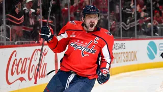 NHL star Alex Ovechkin’s chase for history