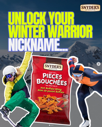 Epic competition names, but with a twist (Pretzels!)