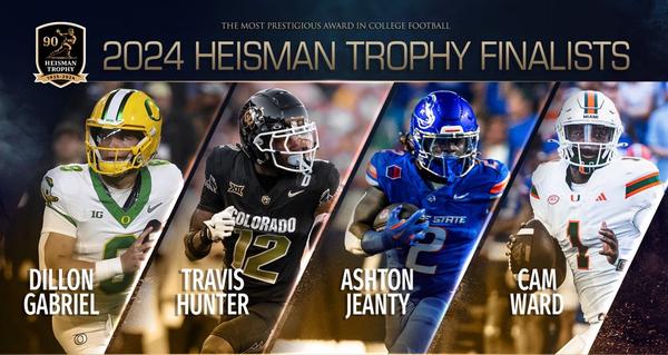 Heisman Trophy finalists announced
