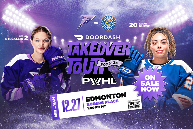 A graphic with images of Lee Stecklein and Sarah Nurse.