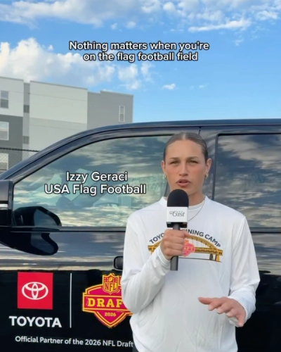 From the field at the Toyota NFL Draft Flag Football Training Camp, the energy is unmatched. Girls competing, learning, and leveling up with every rep. 👏