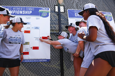 Conference champions were crowned this weekend in NCAA spring sports