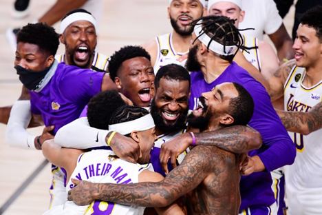 Lakers Win NBA Championship For Kobe and Gigi