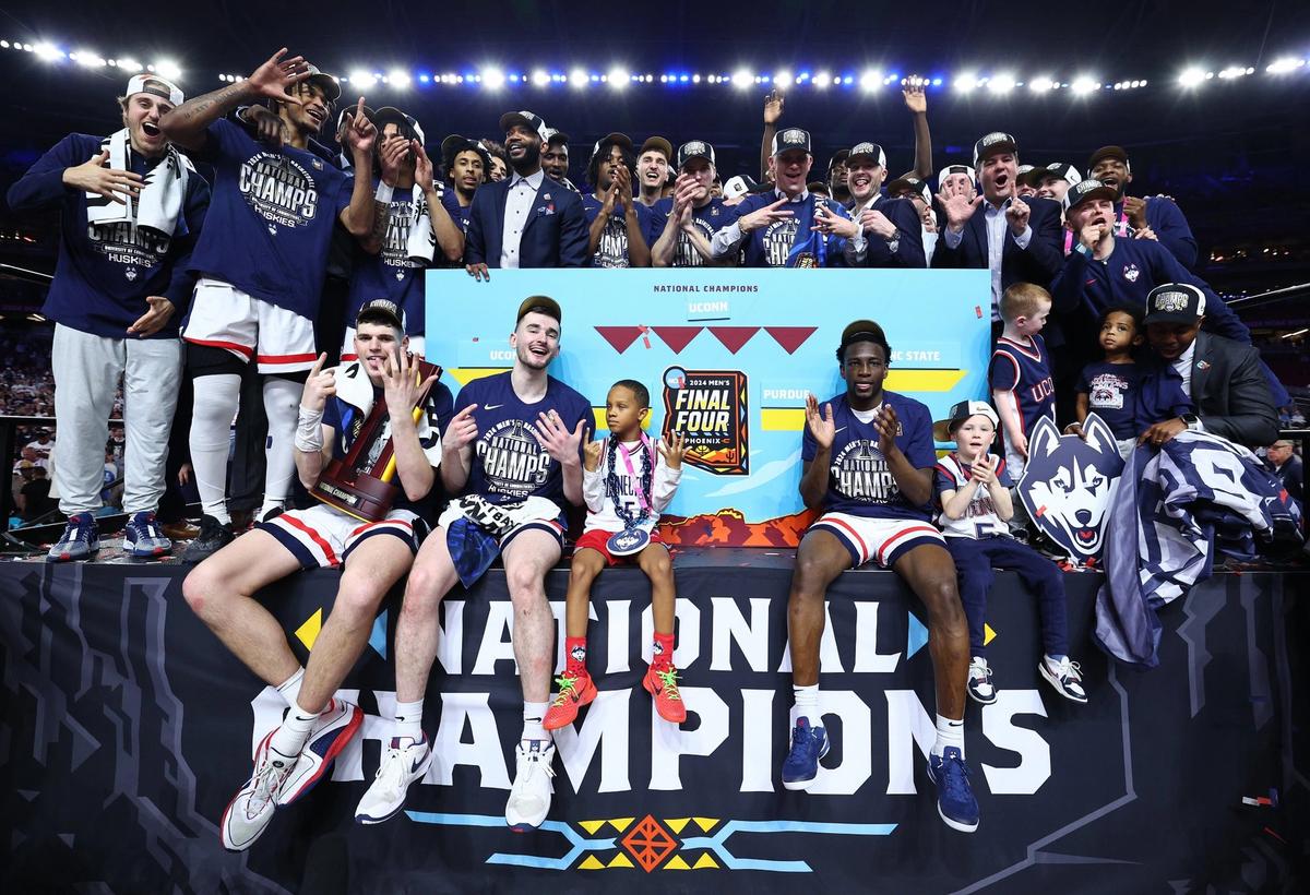 UConn makes its case for blue blood status with second consecutive NCAA men’s basketball championship