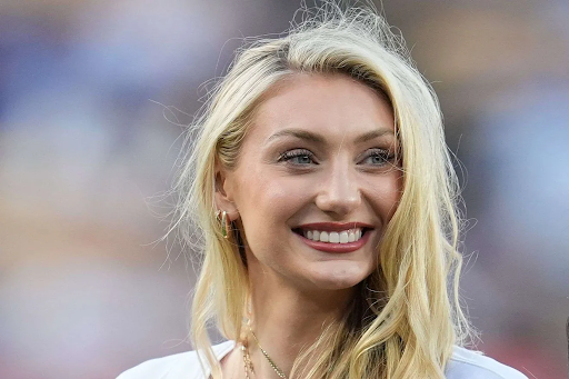 Los Angeles Sparks star Cameron Brink smiles in a photo.