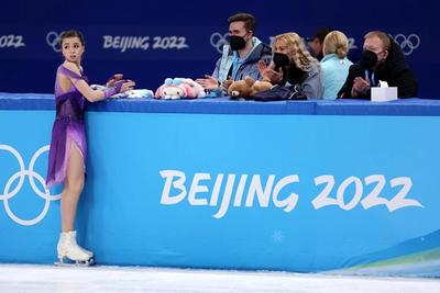Olympics: Kamila Valieva competes