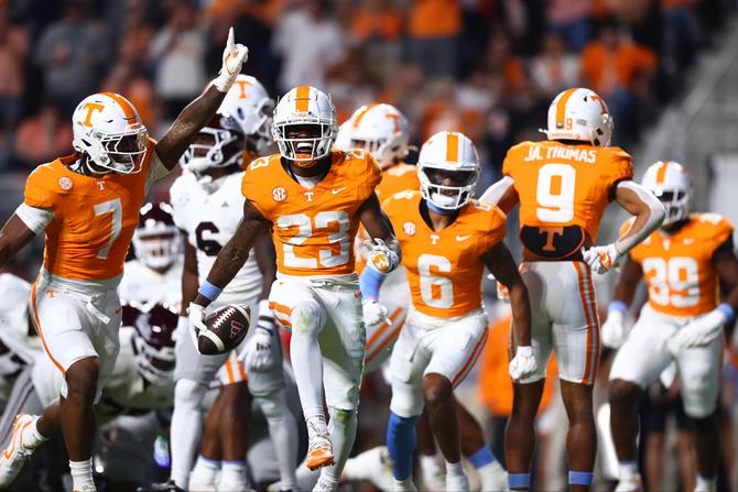 No. 6 Tennessee is first in a tight battle for the SEC.