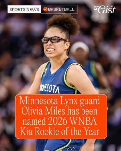 Miles made history by setting the WNBA rookie single-season scoring record. 🏀