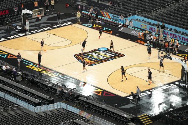 The men’s Final Four features two No. 1–seeds and two underdogs