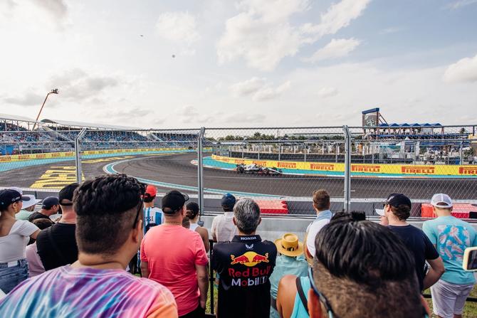 The F1 Grand Prix in Miami