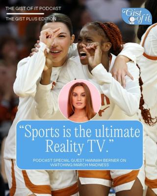 The GIST Plus members were treated to a chat with comedian and podcast host Hannah Berner