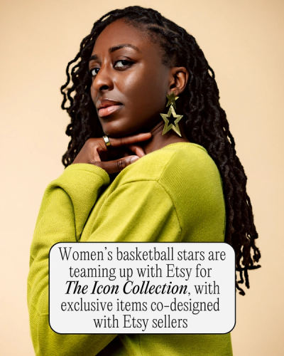 WNBA superstars 🤝 Etsy