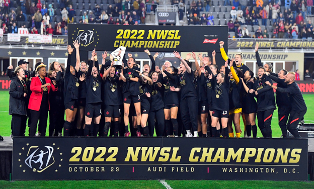 The Portland Thorns defeated the Kansas City Current to win the NWSL championships