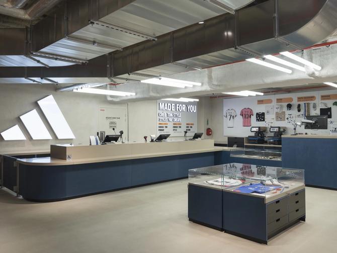 An image of an adidas store