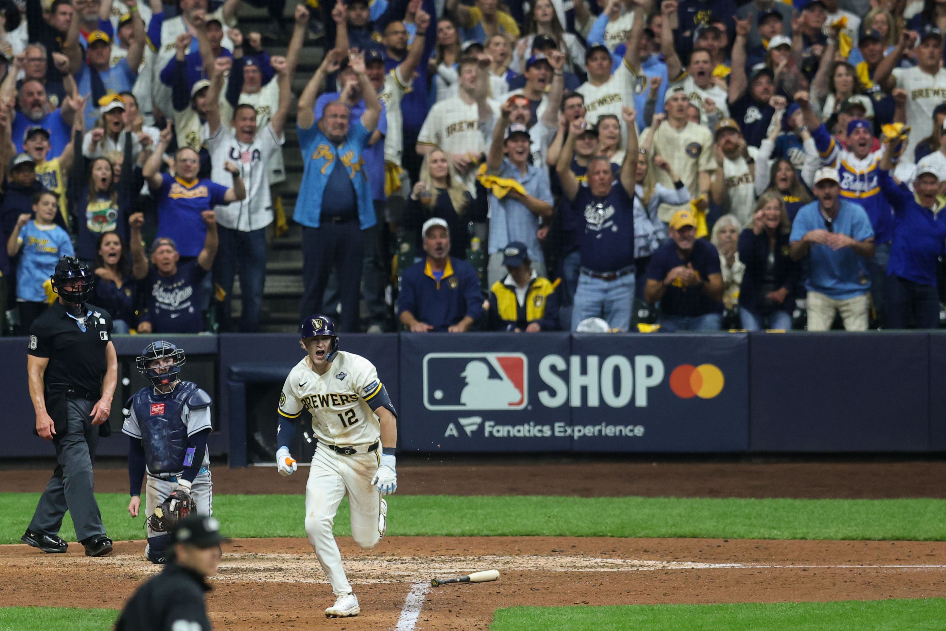 Milwaukee Brewers two wins away from first World Series title