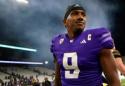 No. 2 Washington quarterback Michael Penix Jr. eyes the field. 