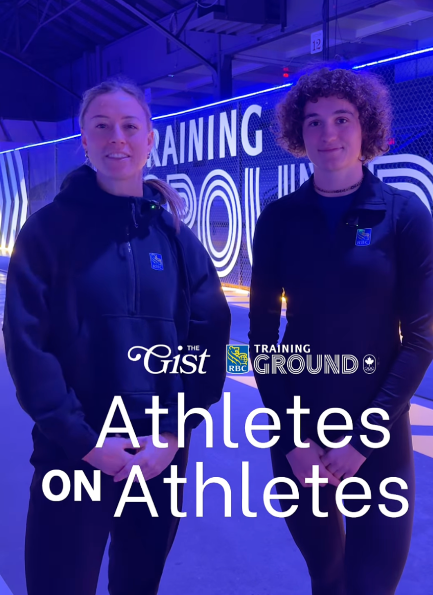 Once RBC Training Ground participants, now Olympic medallists revisiting the place where it all started.