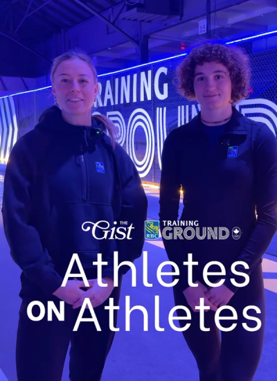 Once RBC Training Ground participants, now Olympic medallists revisiting the place where it all started.