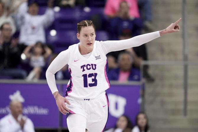 TCU women’s basketball star Sedona Prince