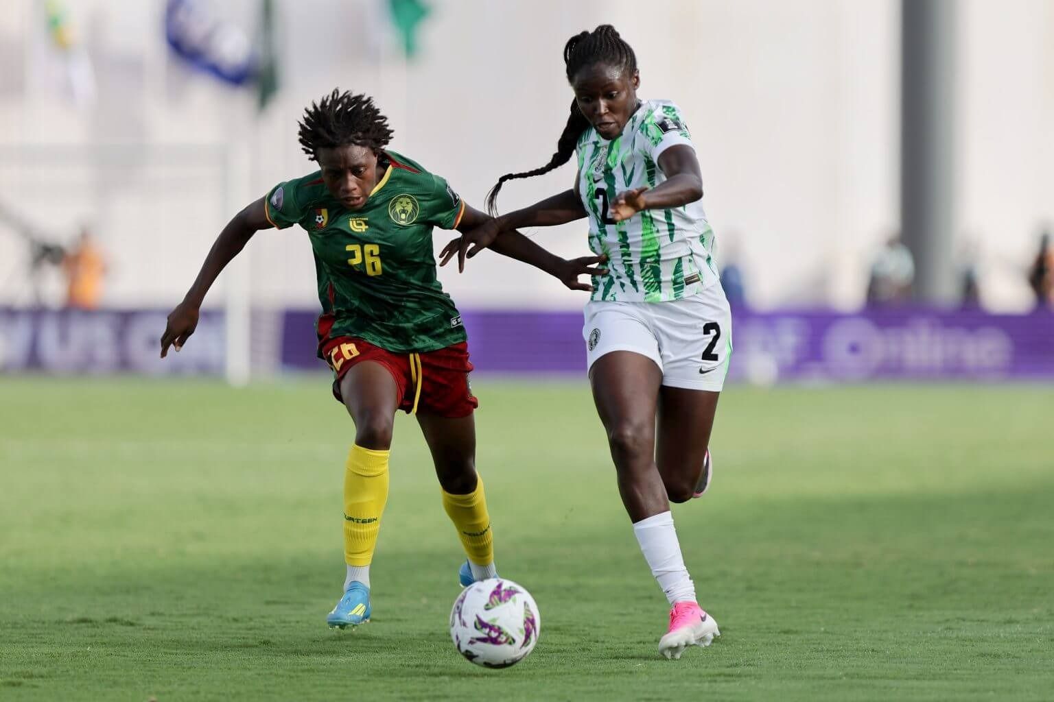 Nigeria’s quarter-final exit opens up WAFCON competition; Cameroon, Algeria, Morocco, and Malawi advance to the semifinals on Wednesday.