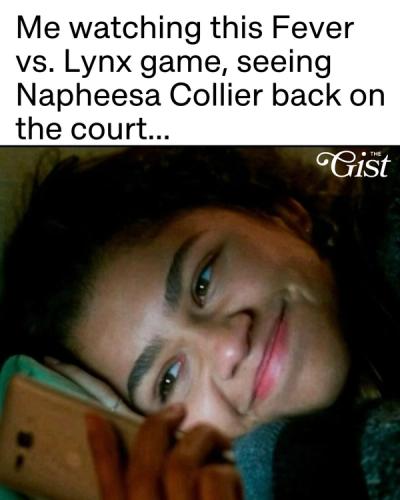 Minnesota Lynx star Napheesa Collier is back in action from injury