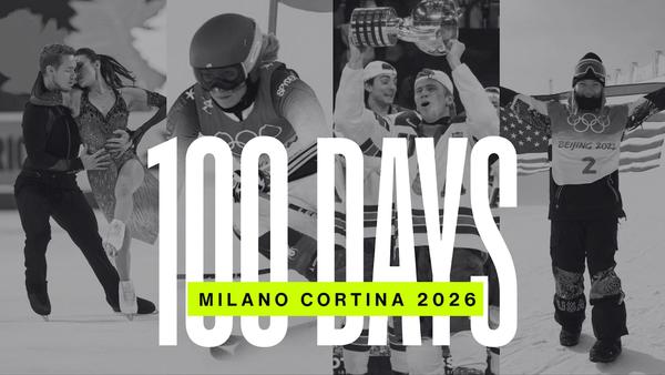 100 days: The countdown to the 2026 Milano Cortina Olympics is on