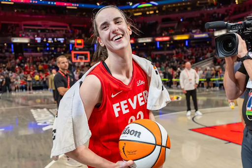 Caitlin Clark #22 of the Indiana Fever.