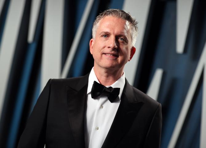 Bill Simmons attends the 2020 Vanity Fair Oscar Party hosted by Radhika Jones at Wallis Annenberg Center for the Performing Arts on February 9th, 2020 in Beverly Hills, California.