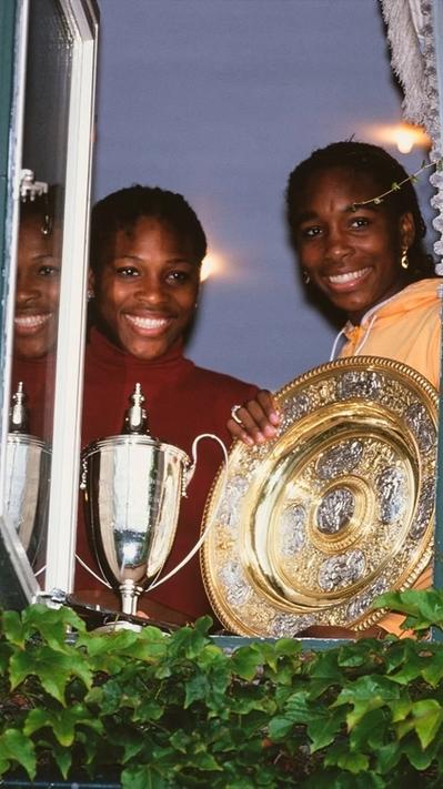 The Serena and Venus archives at Wimbledon 🗂️