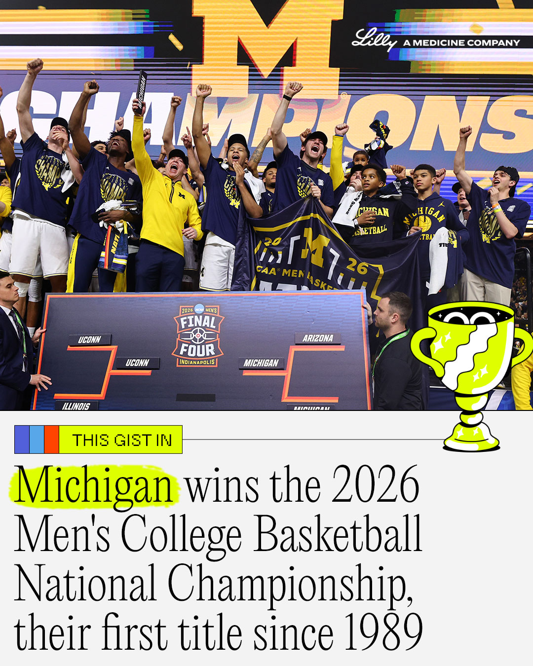 Michigan is your 2026 National Champion! 🏆