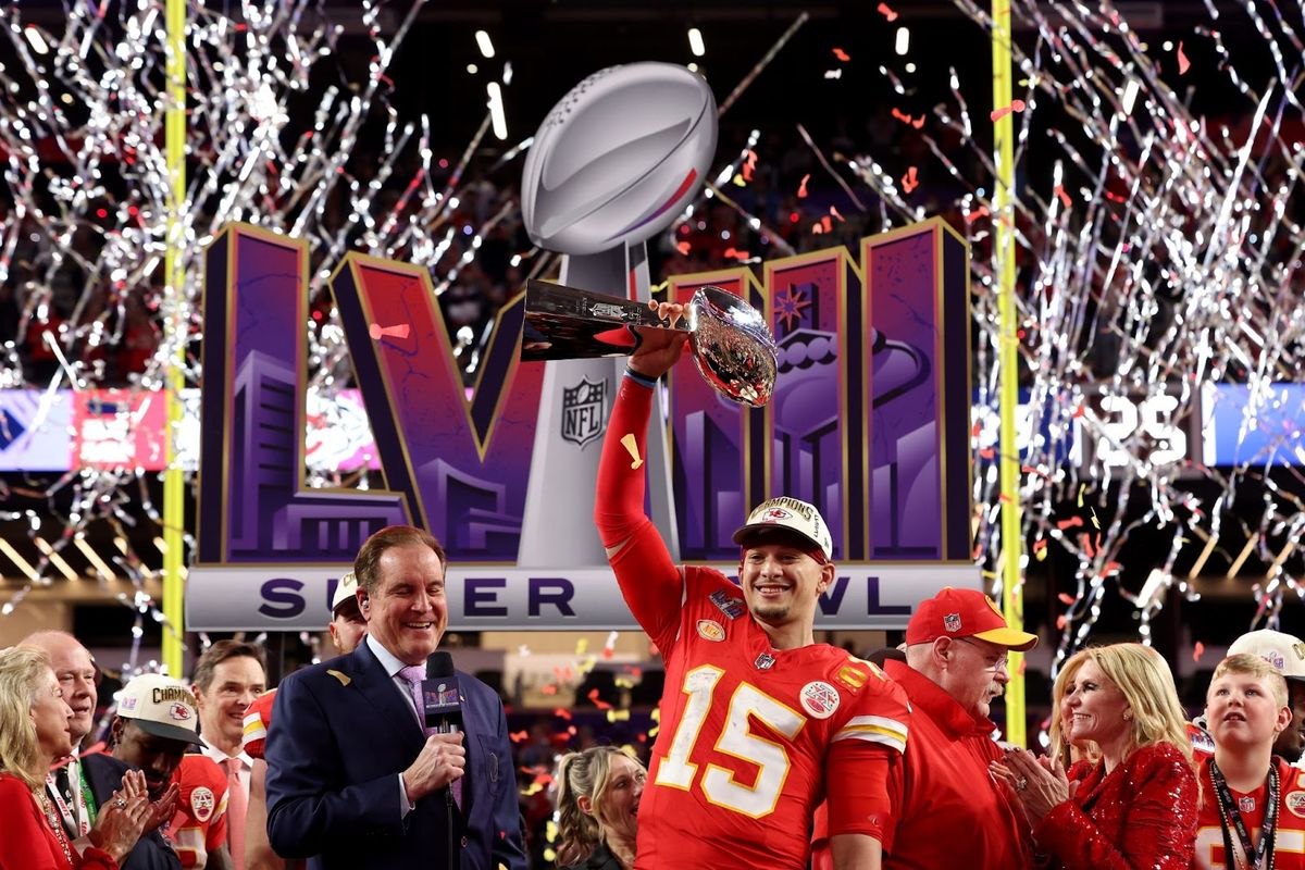 The Kansas City Chiefs win their second consecutive Super Bowl