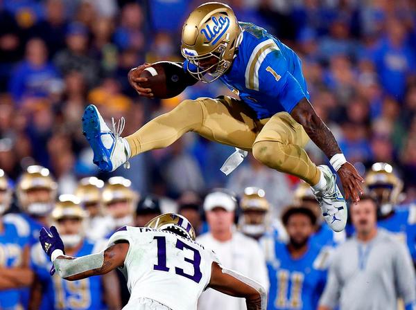 Five ranked NCAA football teams dropped to unranked squads on Saturday