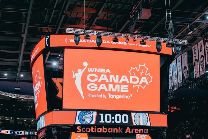 WNBA Canada Game at Scotiabank Arena