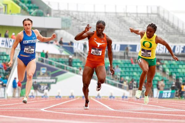 The outdoor track & field championships are off to the races