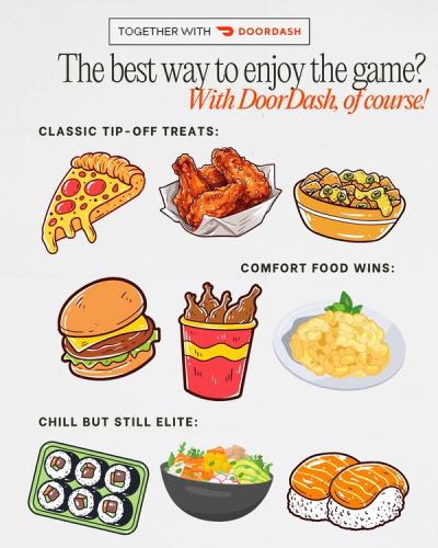 DoorDash has your back for every WNBA watch party