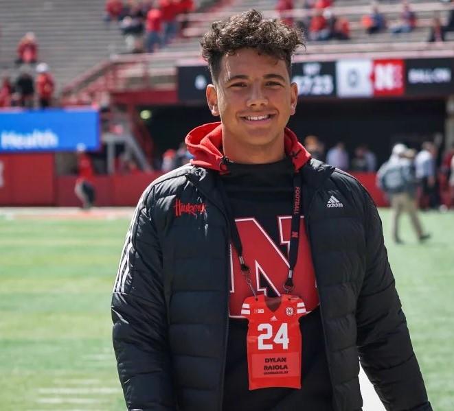 Dylan Raiola, the top quarterback in the 2024 college football recruiting class.