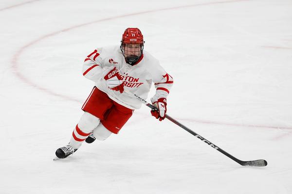 The NCAA men’s Frozen Four begins tomorrow with two offense-heavy matchups