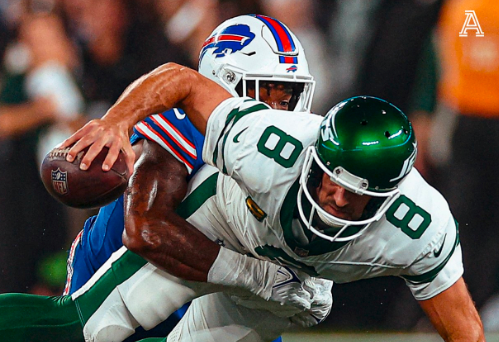 NY Jets quarterback Aaron Rodgers suffered a season-ending torn Achilles injury