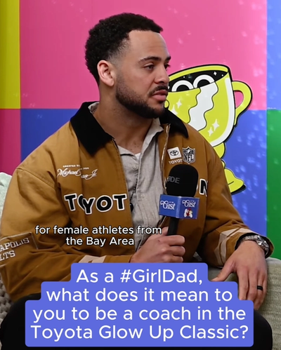 Flag football is the moment, and Indianapolis Colts wide receiver and proud #GirlDad Michael Pittman Jr. sure knows it.